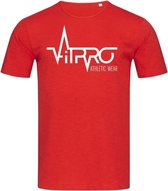 FitProWear Casual T-Shirt rood - maat S