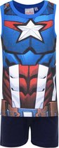 Marvel Avengers - Captain America - Pyjama / Shortama - Maat 116 - 6 jaar