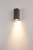 SLV buiten wandlamp Theo Wall Out - antraciet