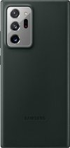 Samsung Leather Hoesje - Samsung  Galaxy Note 20 Ultra - Groen