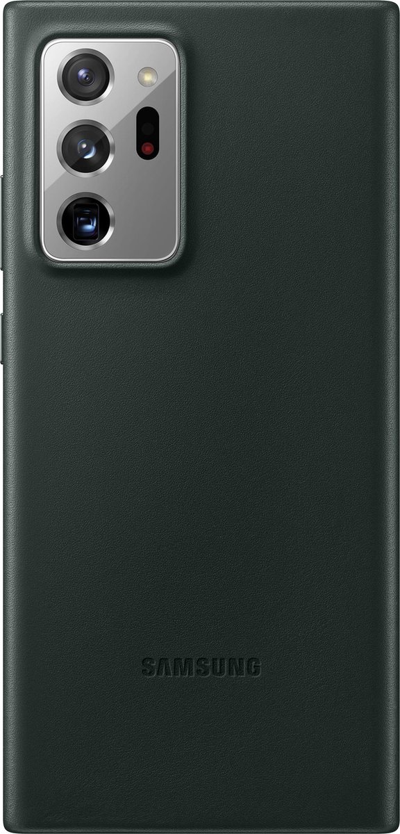 Samsung Leather Hoesje - Samsung Galaxy Note 20 Ultra - Groen