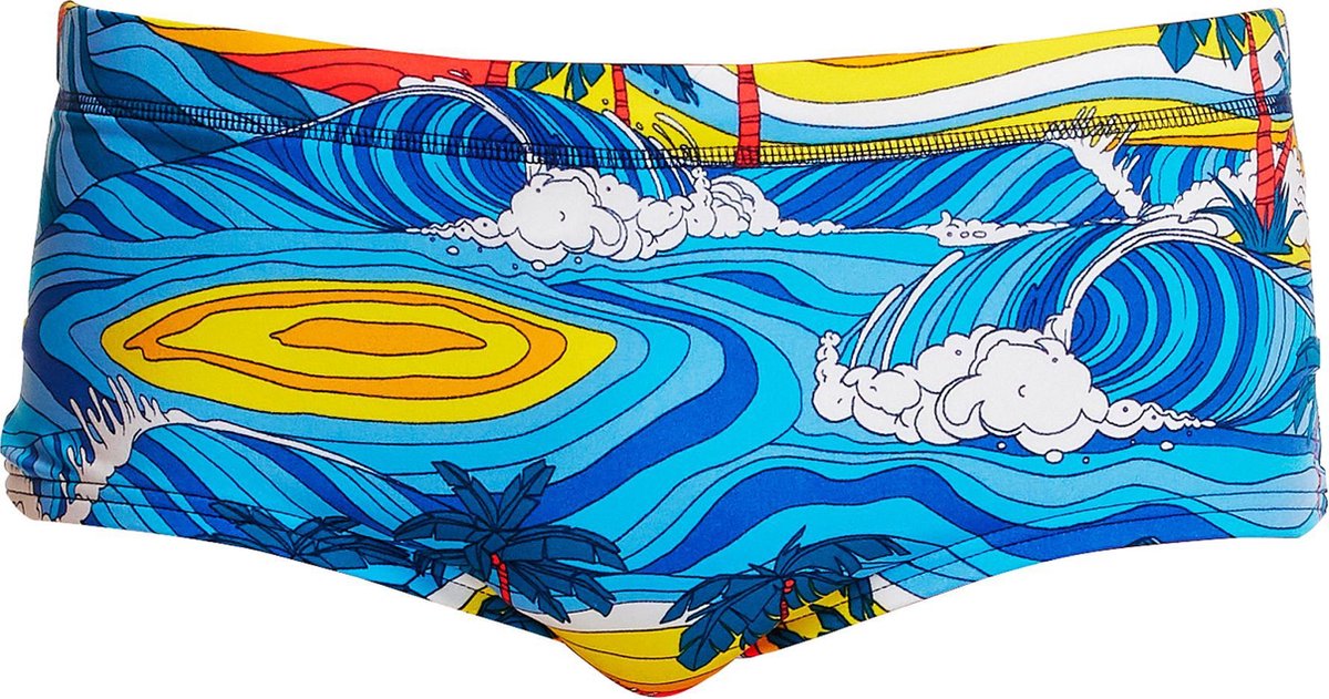 Beach Bum ECO Plain front trunk - Heren | Funky Trunks