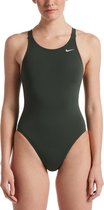 Nike Hydrastrong Solids Fastback One Piece Dames Sportbadpak - Calactic Jade - Maat 42