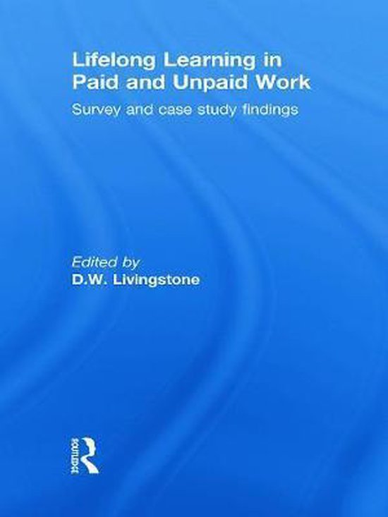 Lifelong Learning In Paid And Unpaid Work - cover