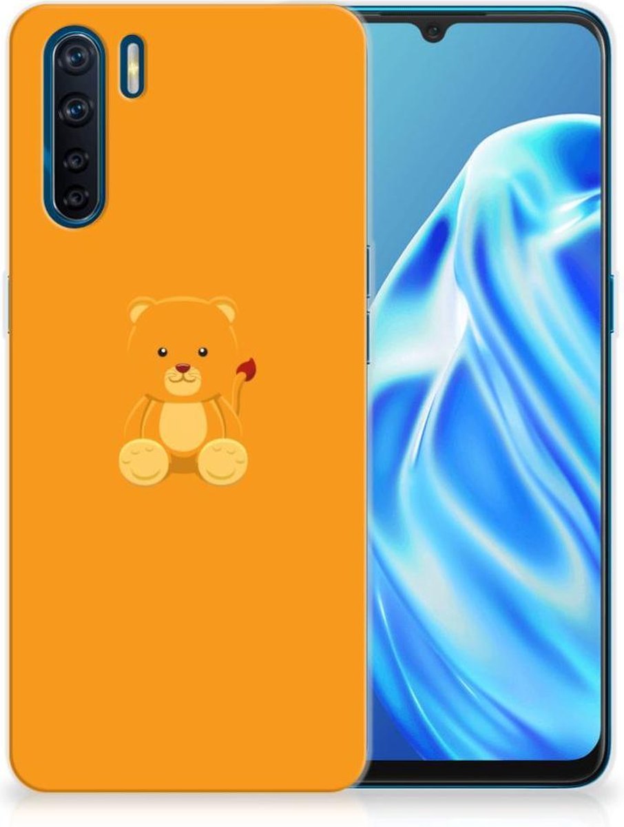 OPPO A91 Telefoonhoesje met Naam Baby Beer