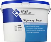 Sigmacryl Decor Matt op kleur - 5 liter