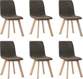Eetkamerstoelen set 6 stuks  (Incl LW anti kras viltjes) - Eetkamer stoelen - Extra stoelen voor huiskamer - Dineerstoelen – Tafelstoelen