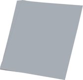 3x Zilver karton vel 48 x 68 cm - Hobbykarton - Hobby/knutselmateriaal