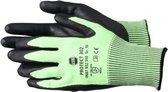 Reca snijbestendige handschoen Protect 302 Groen/Zwart - snijklasse E - maat-9 (6 stuks)