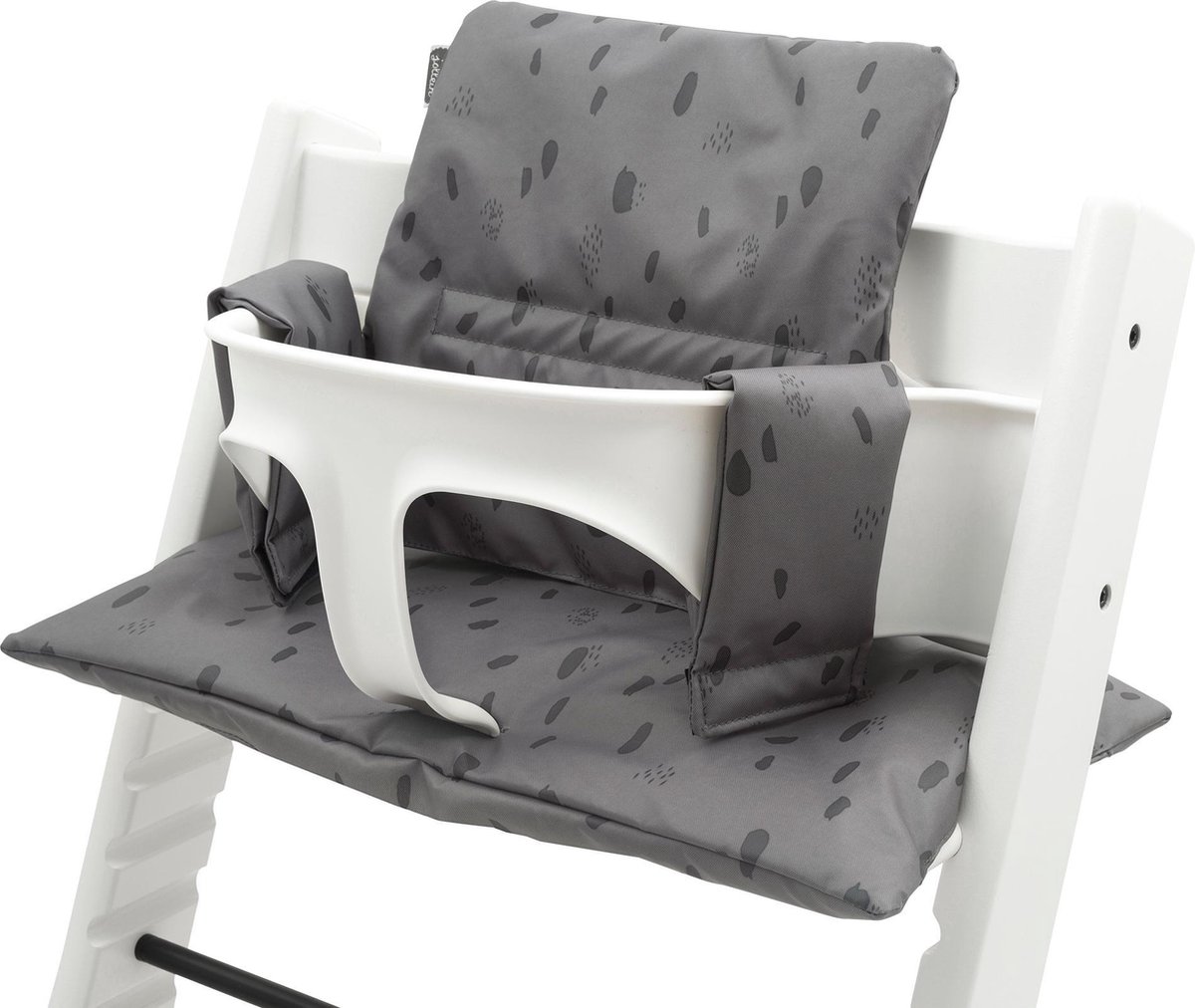 Jollein Stoelverkleiner meegroei - Spot storm grey