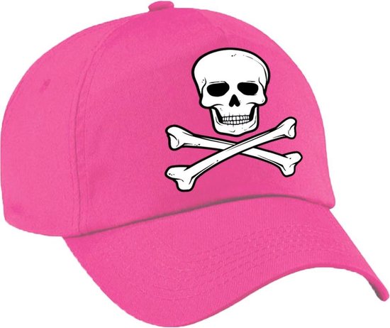Casquette de costume de pirate fausse partie avec crâne rose pour femmes et  hommes -... | bol.com