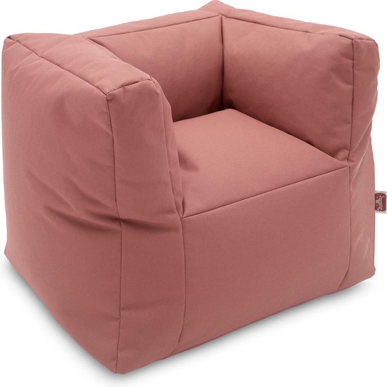 Jollein - Kinderfauteuil (Mellow Pink) - Kinder Zitzak - 1 t/m 4 jaar - 46x110cm van Merkloos — afbeelding 2