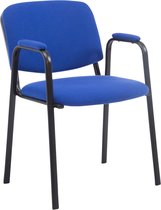 CLP Ken Pro Bezoekersstoel - Stof blauw
