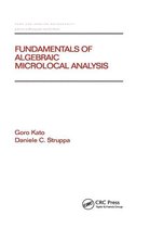 Chapman & Hall/CRC Pure and Applied Mathematics - Fundamentals of Algebraic Microlocal Analysis