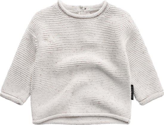 Your Wishes Knit Boxy Sweater - Trui - Beige - Gebreid - Unisex - Maat: 122/128