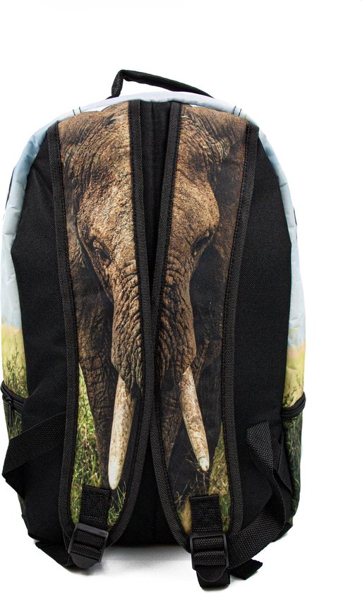 BALII Grappige Olifant Walk On Road Peuter Rugzak Boek Tas School Rugzak voor Meisje Jongen Kinderen