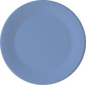 Lichtblauwe Borden Bio 23cm 8st