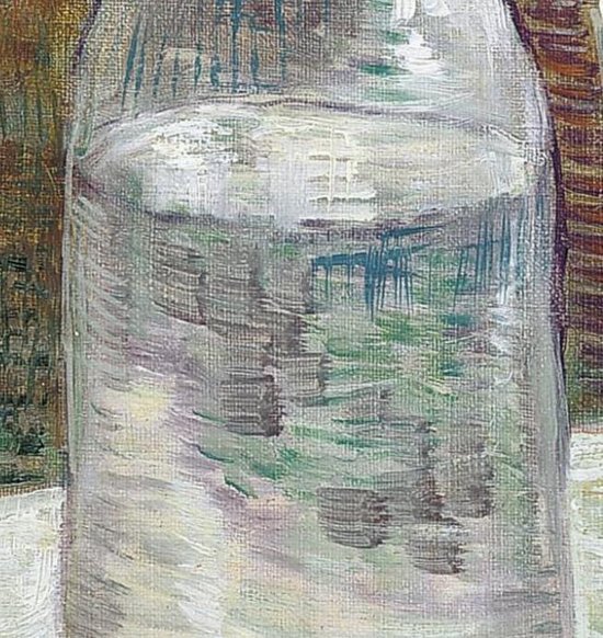 Vincent van Gogh, Cafétafel met absint, 1887 op canvas, 30 X 45 CM | bol.com