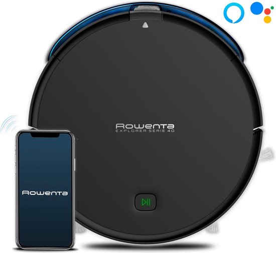 Rowenta Explorer Serie 40 RR7255 - Robotstofzuiger - Zwart | bol.com