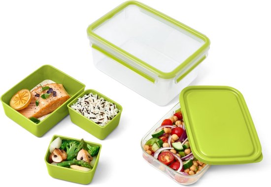 Tefal Masterseal To Go Lunchbox XL - 2,2L - met inlays | bol.com