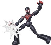 Marvel Spider-Man Bend and Flex  Miles Morales - Speelfiguur 15cm