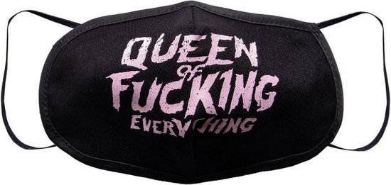 Queen Kerosin Queen Of Fucking Everything Gezichtsmasker Mondkapje