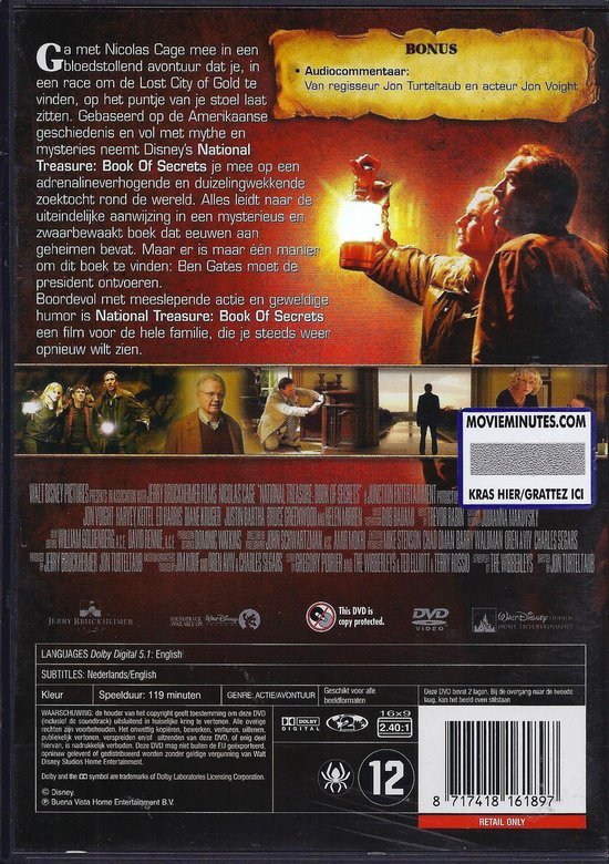 National Treasure 2: Book Of Secrets (Dvd), Harvey Keitel | Dvd's | bol.com