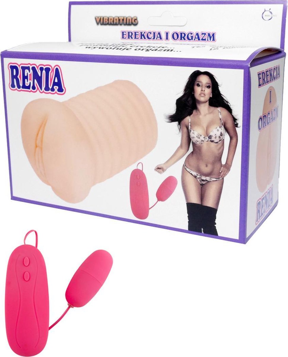 Goedkoopste Bossoftoys - Renia - zware pussy Masturbator -650 gram - Vibrating - Vagina - 26-00007