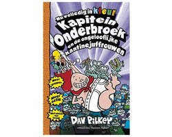 Omslag van Kapitein Onderbroek 3 - Kapitein Onderbroek en de ongelooflijke kantinejuffrouwen
