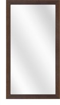 Spiegel met Vlakke Houten Lijst - Koloniaal - 50x150 cm