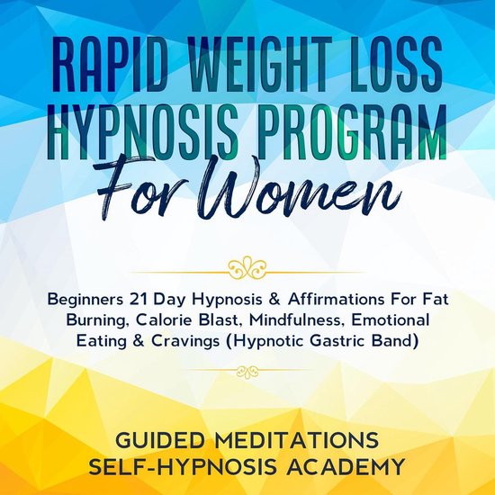 Rapid Weight Loss Hypnosis Program For Women Beginners 21 Da ... - cover