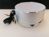 Bluetooth speaker - metaal - zilvergrijs