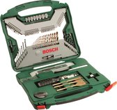 Bol.com Bosch X-Line borenset - 100-delig - Titanium Plus Serie - Voor hout metaal en steen aanbieding