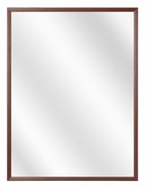 Spiegel met Luxe Aluminium Lijst - Kersen - 60x80 cm