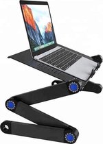 Universele Verstelbare Laptoptafel - Laptopstandaard - Max 16 inch - Zwart