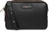 Lancaster Paris Dames Crossbodytas Dune -  Leer - Zwart