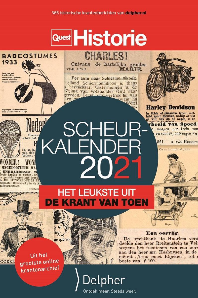 Quest Junior Scheurkalender 2021 Bol Com Quest Historie Scheurkalender 2021