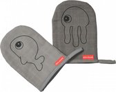 Done by Deer Sea Friends Washand Grey 2 Stuks