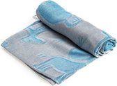 3 -PACK BAMBOO MUSLIN 75 x 75 cm - Muslin Swaddle - 100% bamboe inbakerdoek