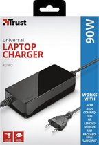 Trust Xumo Laptop Oplader 90 W Universeel - Geschikt voor vrijwel elke laptop