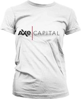 Billions Dames Tshirt -M- Axe Capital Wit