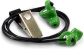 Pluggerz - Koord met kledingclip - Voor aangegoten handgreep - gehoorbescherming - otoplastiek