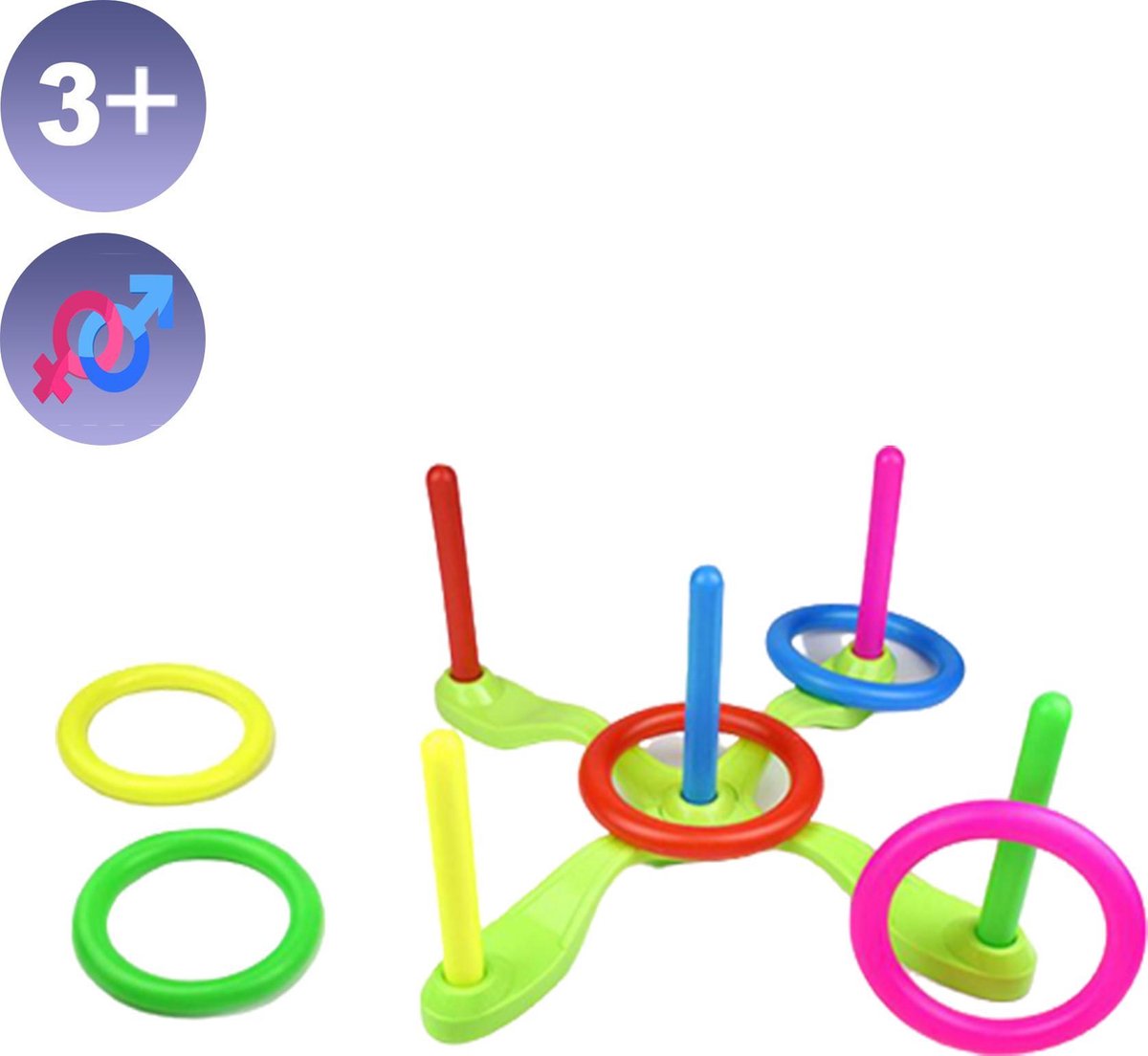 Ringwerpen - Ring gooien - Spelletjes Voor Kinderen - Buitenspeelgoed -...  | bol.com