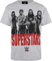 WWE Superstars Wrestling - Jongens T-Shirt Grijs -7-8 Jaar