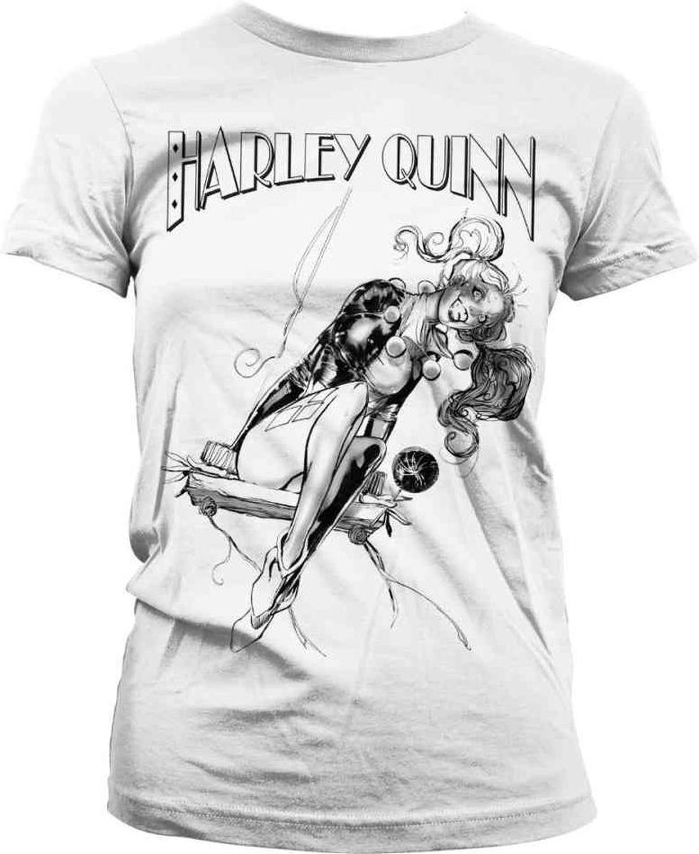 DC Comics Batman Dames Tshirt -M- Harley Quinn Sways Wit