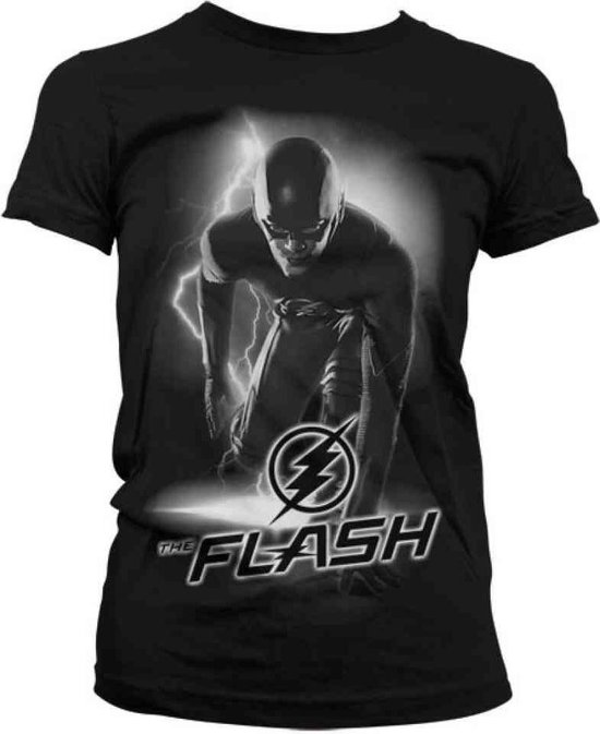 DC Comics The Flash Dames Tshirt -M- Ready Zwart