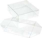 Deksel Vouwbaar Kristalhelder 8.1x2.5x8.4 cm (25 stuks)