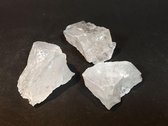 Zuiver Lemurisch IJskristal / Bergkristal Ruw - 1 KG - Topkwaliteit (c.a. 15 tot 25 stenen)