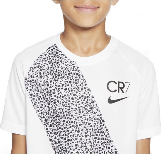 Nike Sportshirt - Maat 140 - Jongens - wit,zwart,oranje | bol.com