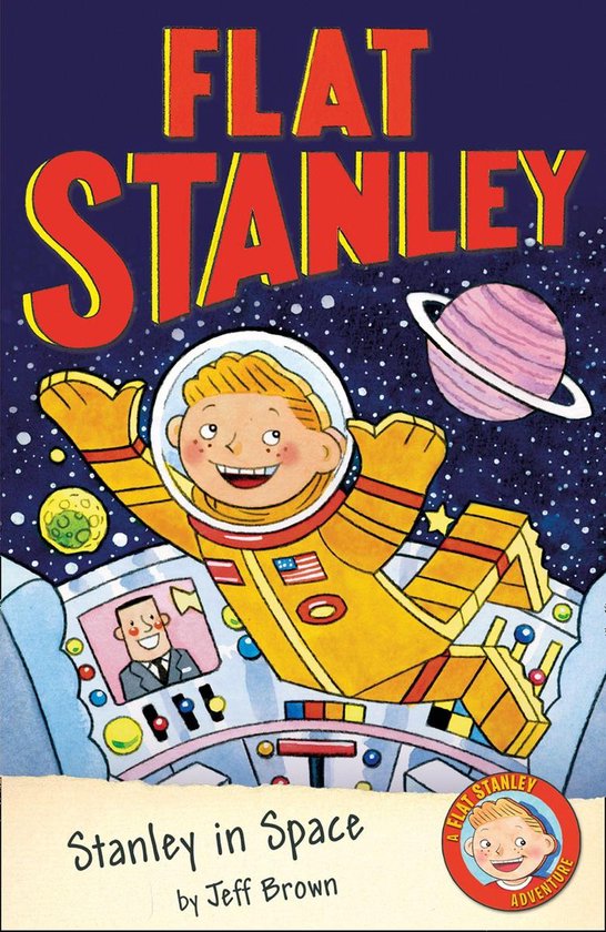 Flat Stanley in Space - cover